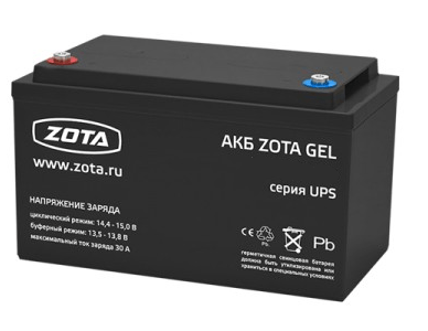 Источник бесперебойного питания Zota АКБ ZOTA GEL 65-12 25289₽