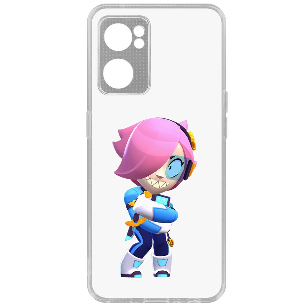 

Чехол-накладка Brawl Stars-Колетт Навигатор для Oppo Reno7 5G, Прозрачный