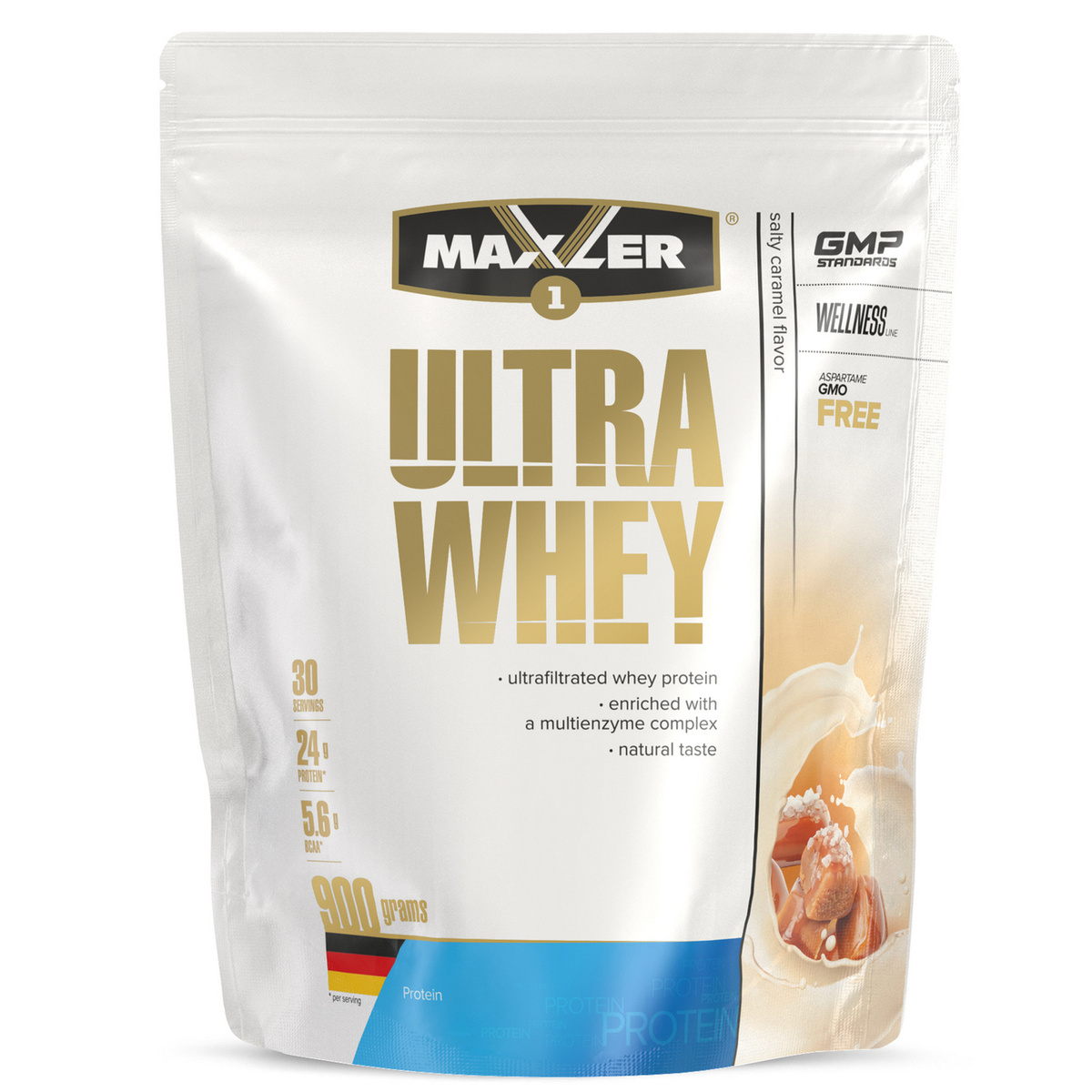 фото Протеин maxler ultra whey, 1800 г, salty caramel