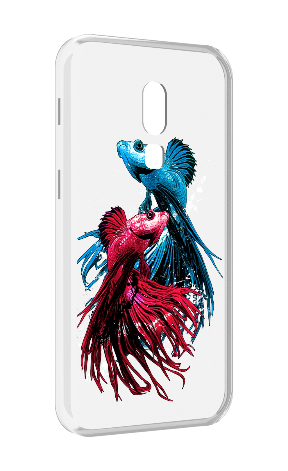 

Чехол MyPads рыбы петушки для Meizu V8, Прозрачный, Tocco