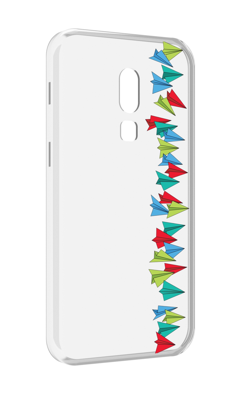 

Чехол MyPads самолетики из листочков для Meizu V8, Прозрачный, Tocco