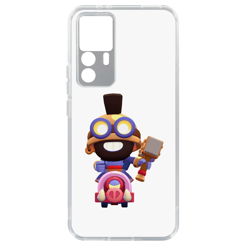 

Чехол-накладка Brawl Stars-Карл Всадник на кабане для Xiaomi 12T