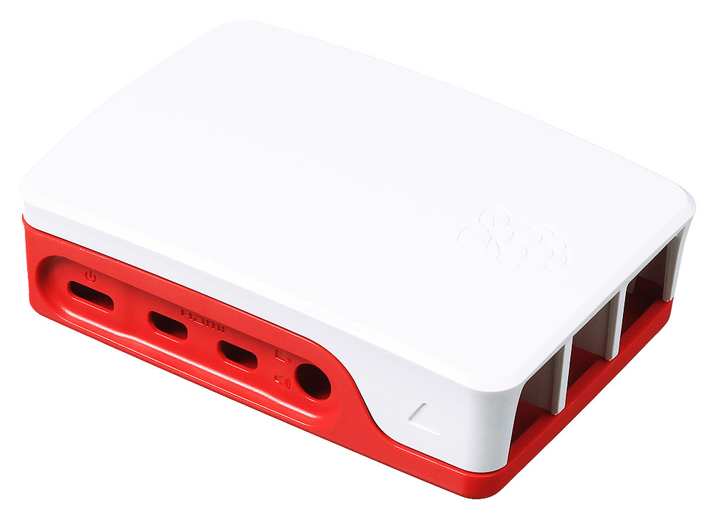 Корпус компьютерный Raspberry Pi (ELSP-41012) White, Red