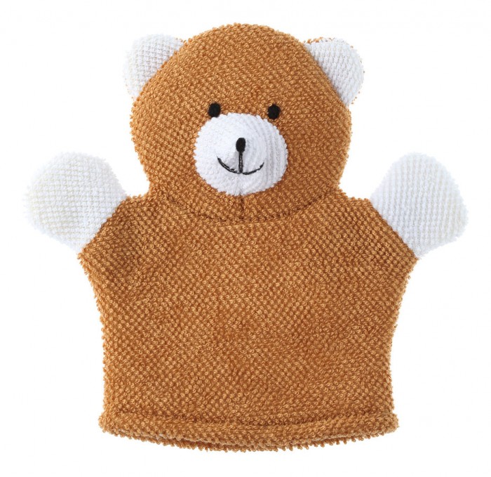 Рокси Кидс мочалка-рукавичка махровая Baby bear 0+