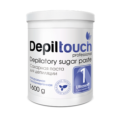 Сахарная паста для депиляции Depiltouch Ultrasoft (Сверхмягкая 1) 1600 гр pavia сахарная паста для депиляции medium средняя 600