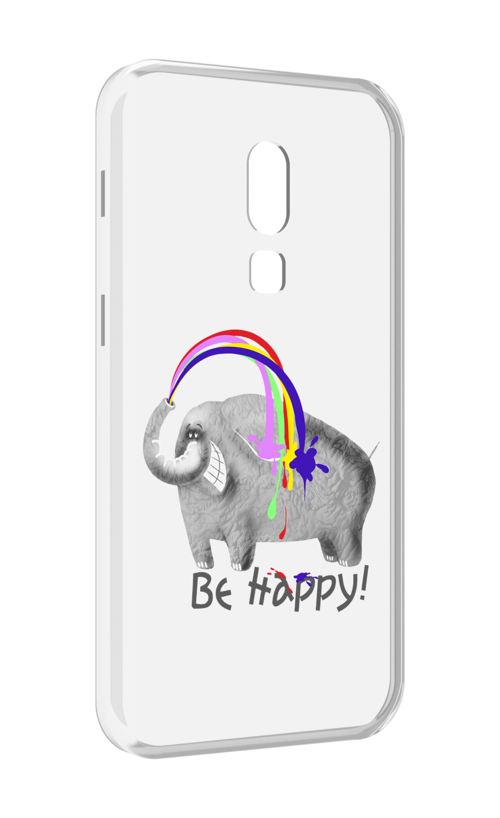 

Чехол MyPads счастливый слон для Meizu V8, Прозрачный, Tocco