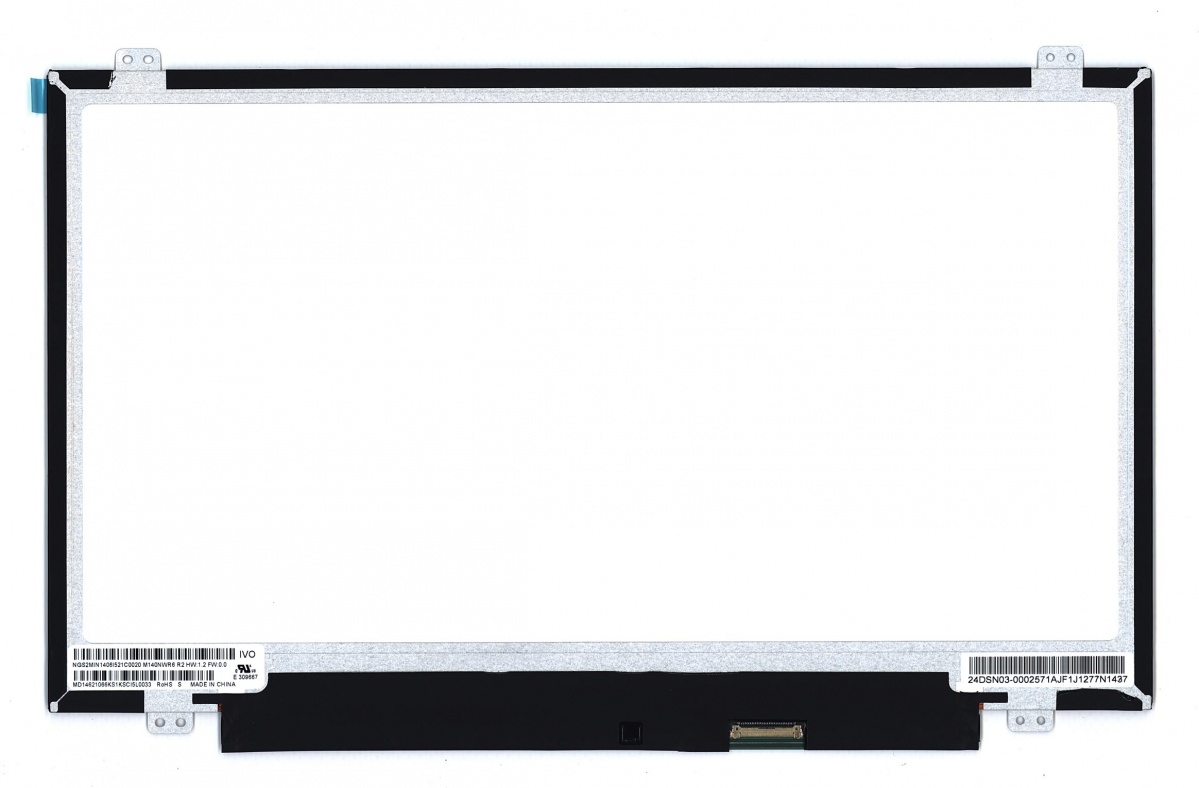 

Матрица OEM для ноутбука M140NWR6 R2 (100176349V), совместимая с p/n: M140NWR6 R2