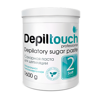 

Сахарная паста для депиляции Depiltouch Soft (Мягкая 2) Exclusive sugar series, 1600 гр, Сахарная паста для депиляции/Soft (Мягкая 2) Exclusive sugar series, 1600 гр