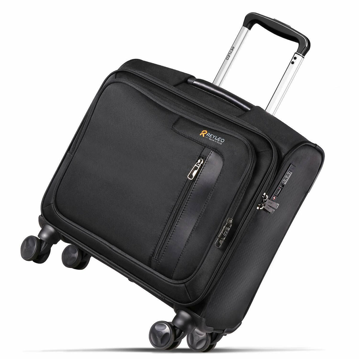 фото Дорожная сумка reyleo suitcases blk, 43 х 22 х 46 см