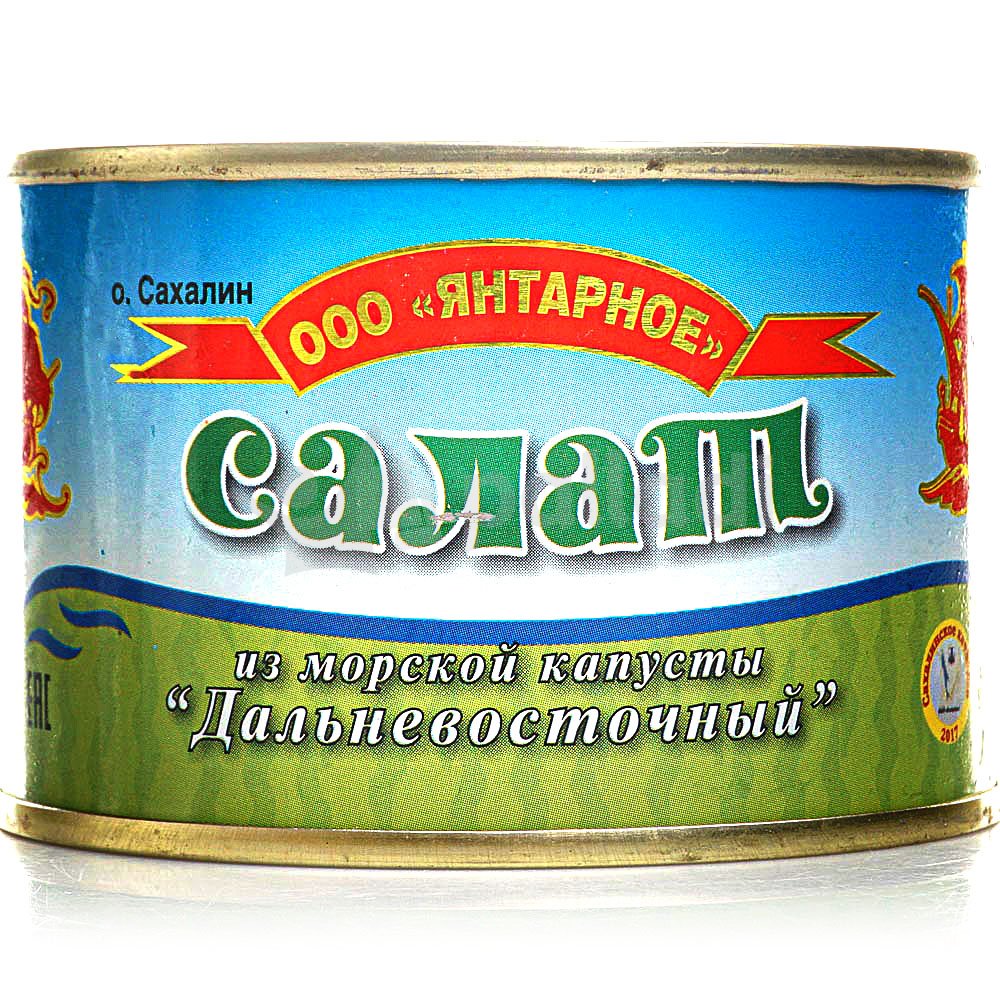 

Салат из морской капусты Янтарное Дальневосточный 220 г