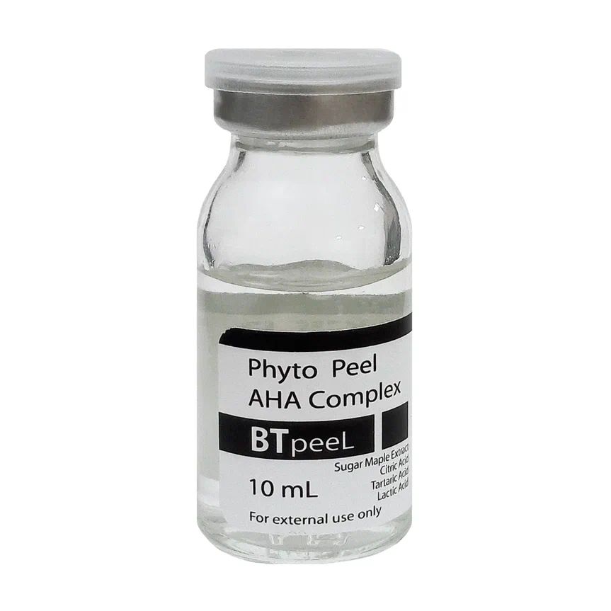 Фито пилинг BTpeel AHA-кислоты с экстрактом клена серебристого, 10 мл химический пилинг retimax 4068 30 мл