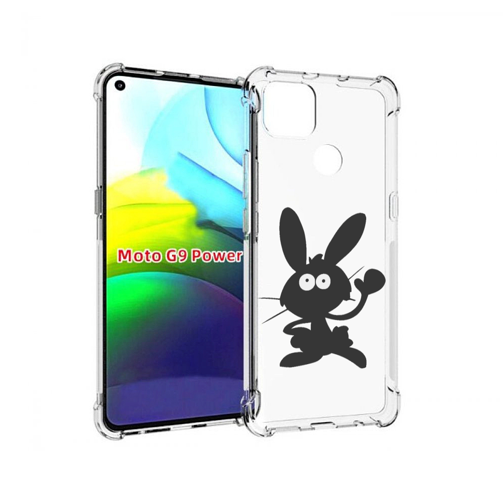 

Чехол MyPads Заяц для Motorola Moto G9 Power, Прозрачный, Tocco