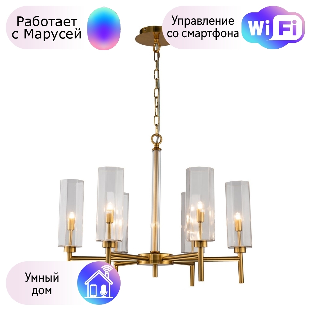 

Подвесная люстра Favourite Gracilis с поддержкой Маруся 2648-6P-М