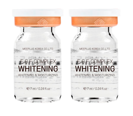 Купить Отбеливающая сыворотка для лица для мезороллера Dr. Drawing Whitening EGF, 2 шт х 7 мл, Dr.Drawing