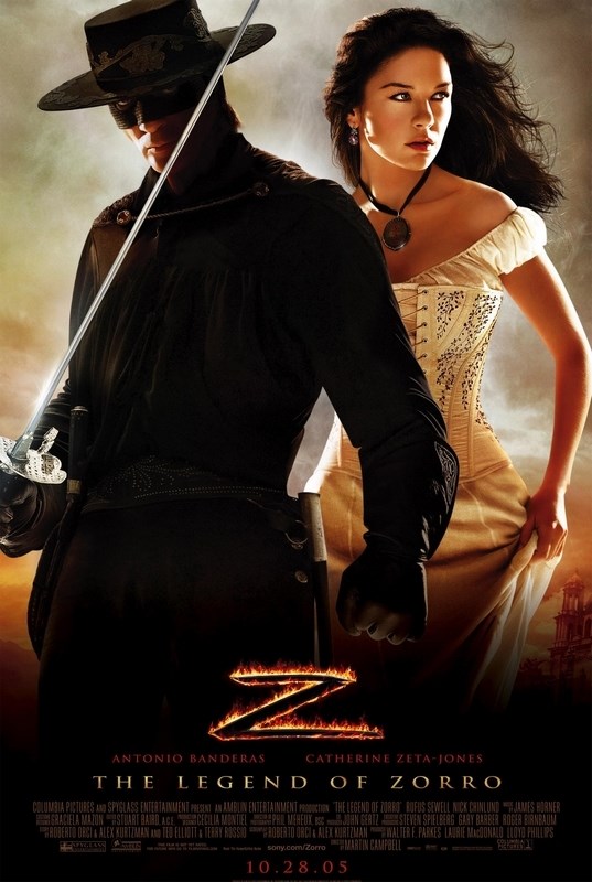 

Постер к фильму "Легенда Зорро" (The Legend of Zorro) A4