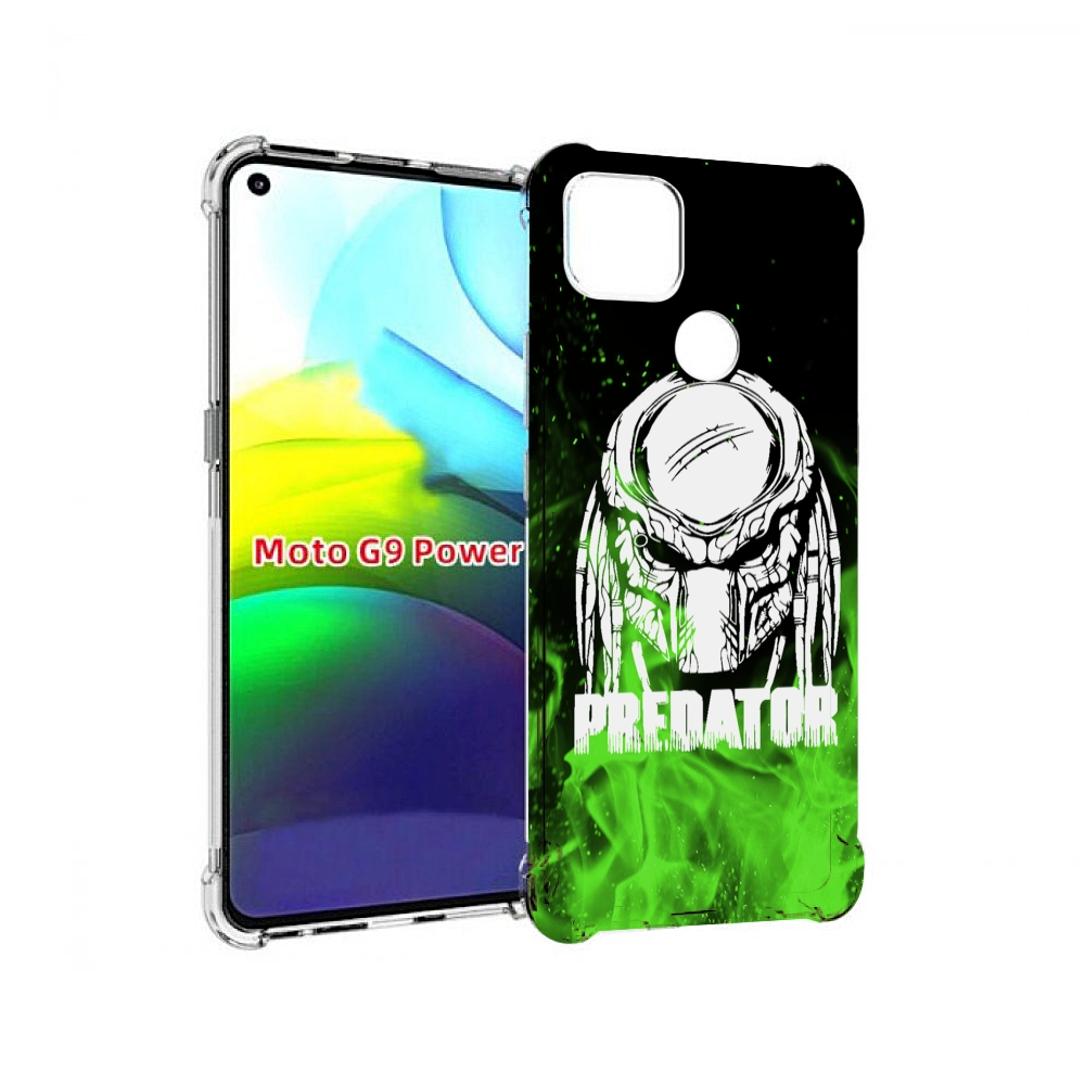 

Чехол MyPads Знак-хищника для Motorola Moto G9 Power, Прозрачный, Tocco