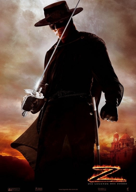 

Постер к фильму "Легенда Зорро" (The Legend of Zorro) A4