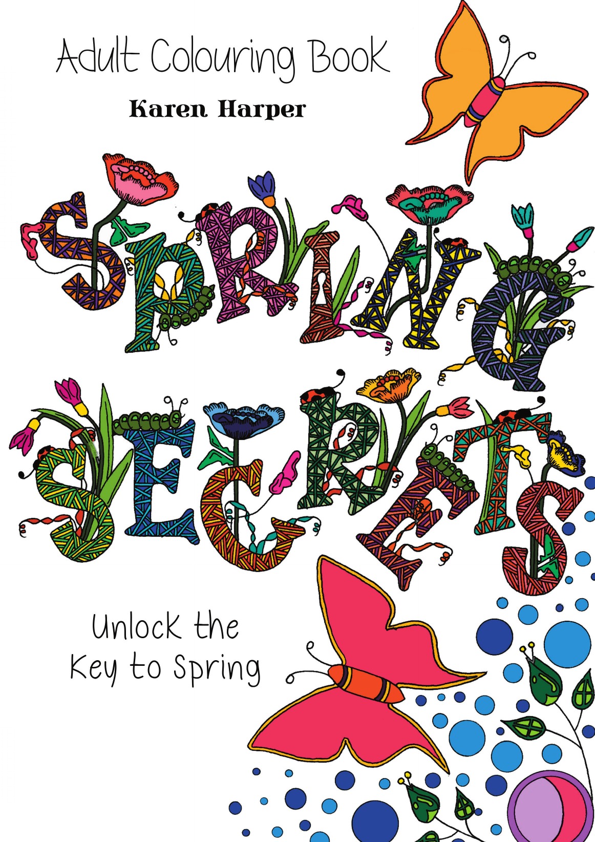 

Adult Colouring Book - Spring Secrets