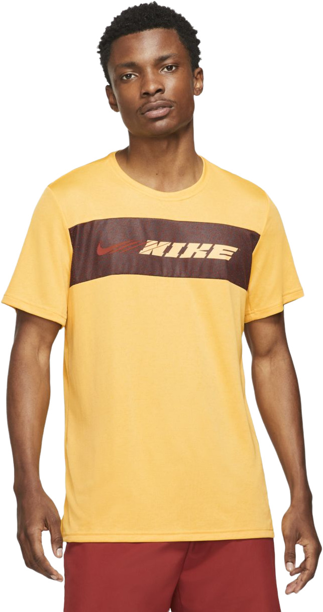

Футболка мужская Nike CZ1496-761 желтая S, CZ1496-761