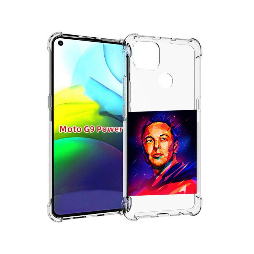 

Чехол MyPads Илон-Маск для Motorola Moto G9 Power, Прозрачный, Tocco
