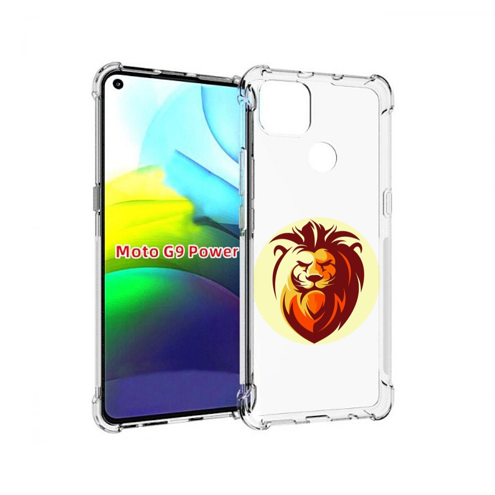 

Чехол MyPads Картинка-Лев для Motorola Moto G9 Power, Прозрачный, Tocco
