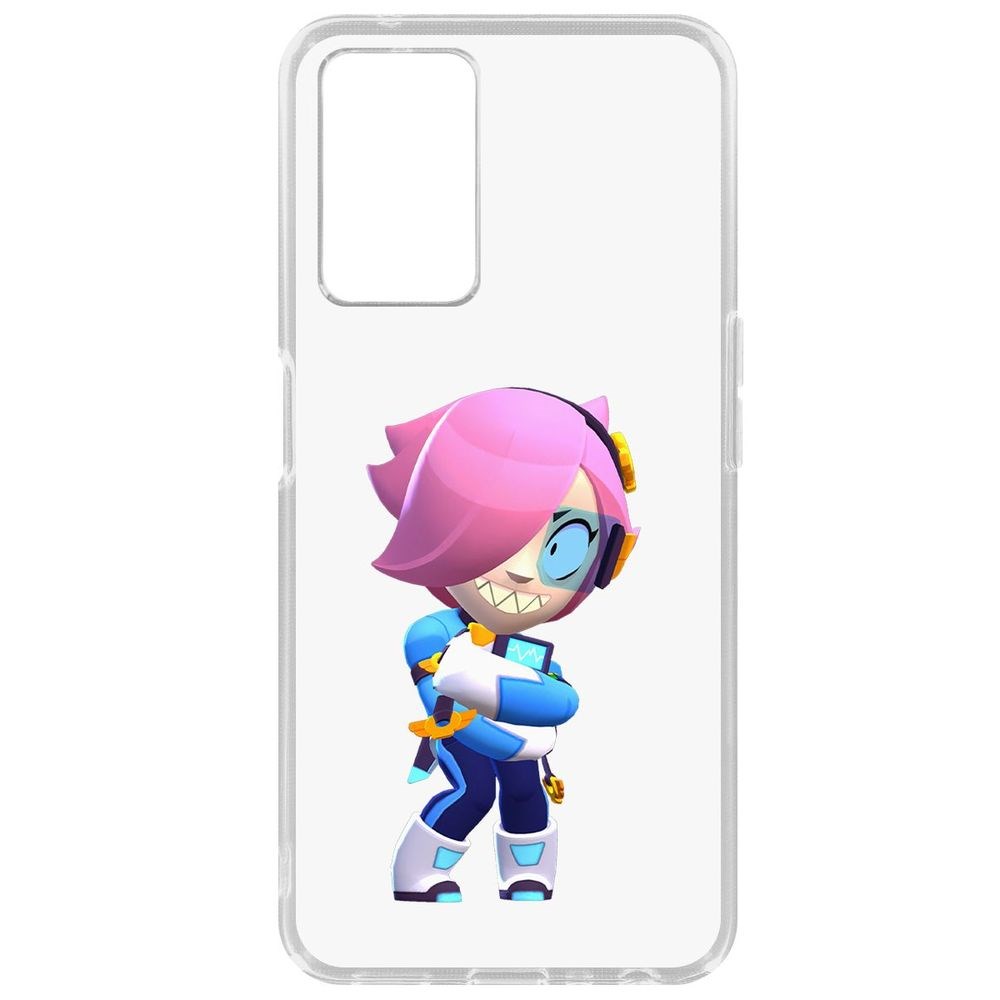 

Чехол-накладка Brawl Stars-Колетт Навигатор для Oppo A96, Прозрачный