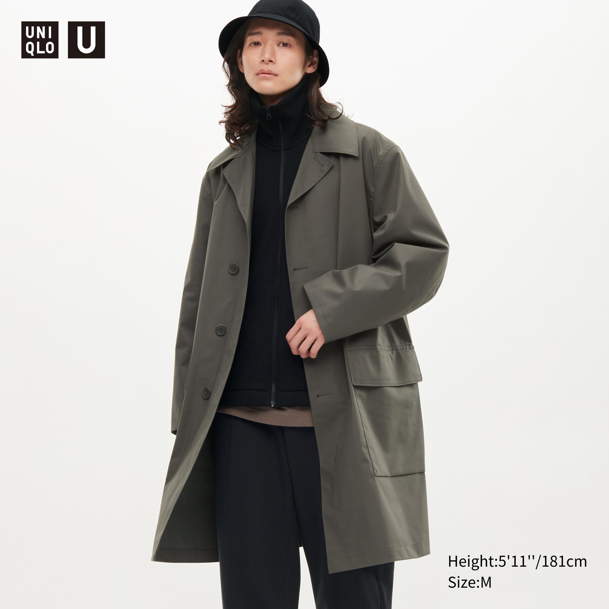 

Плащ мужской UNIQLO 452172COL57 хаки S (доставка из-за рубежа), 452172COL57