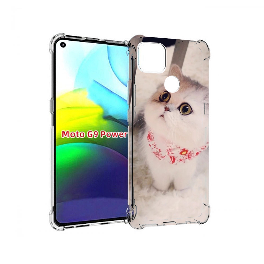

Чехол MyPads Котеночек женский для Motorola Moto G9 Power, Прозрачный, Tocco