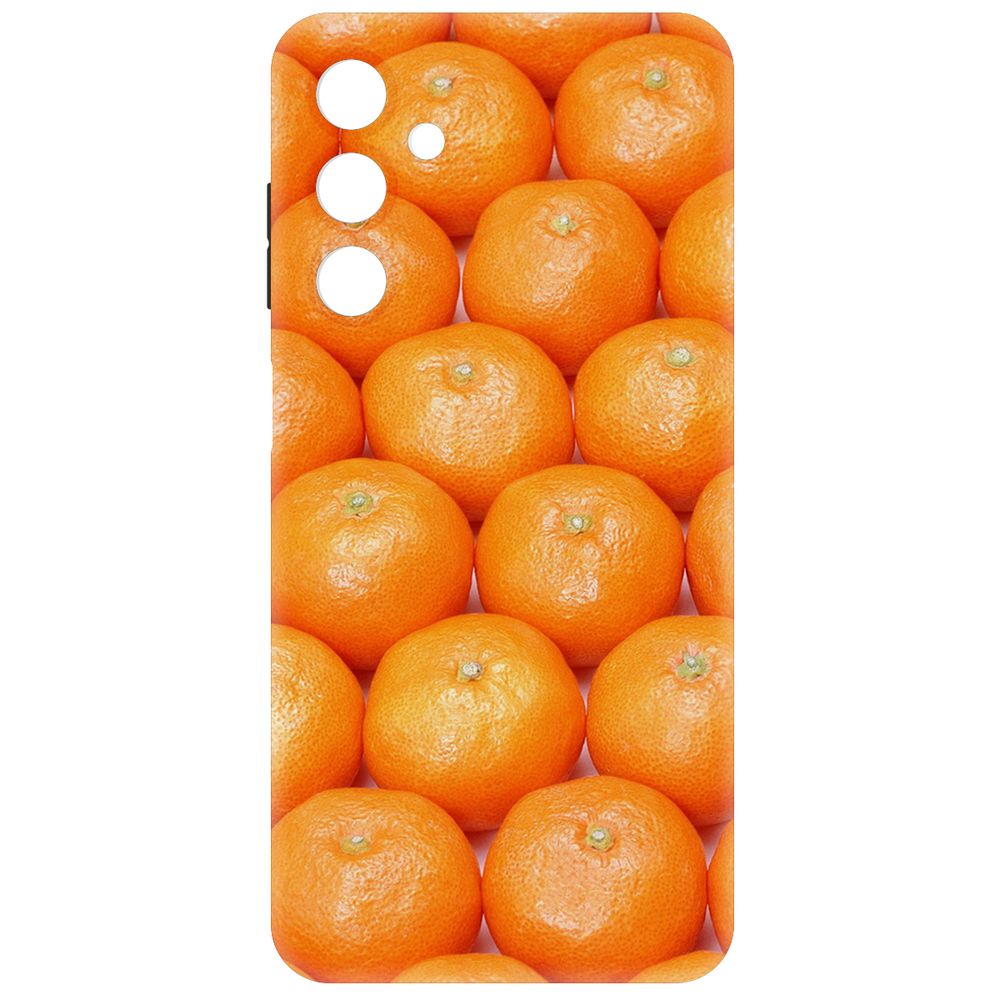 

Чехол-накладка Krutoff Soft Case Мандаринки для Samsung Galaxy A25 5G (A256) черный