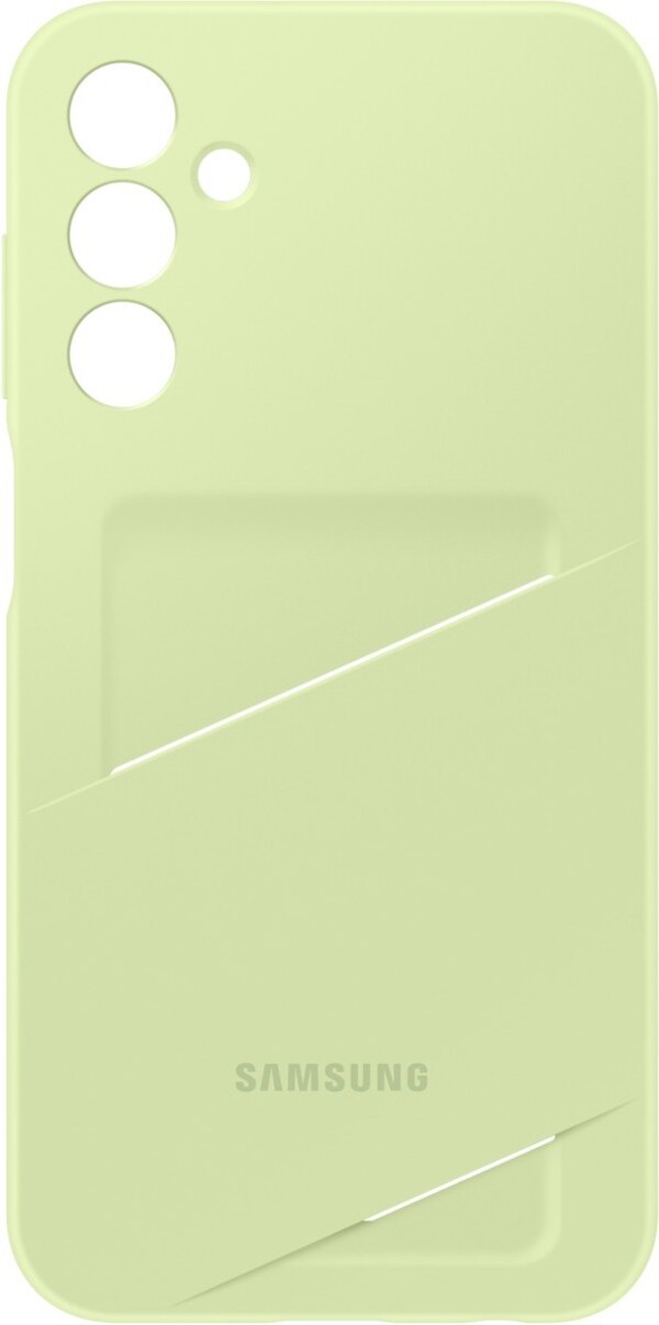 

Чехол (клип-кейс) Samsung Card Slot Case для Galaxy A15, лайм, Зеленый, Card Slot Case