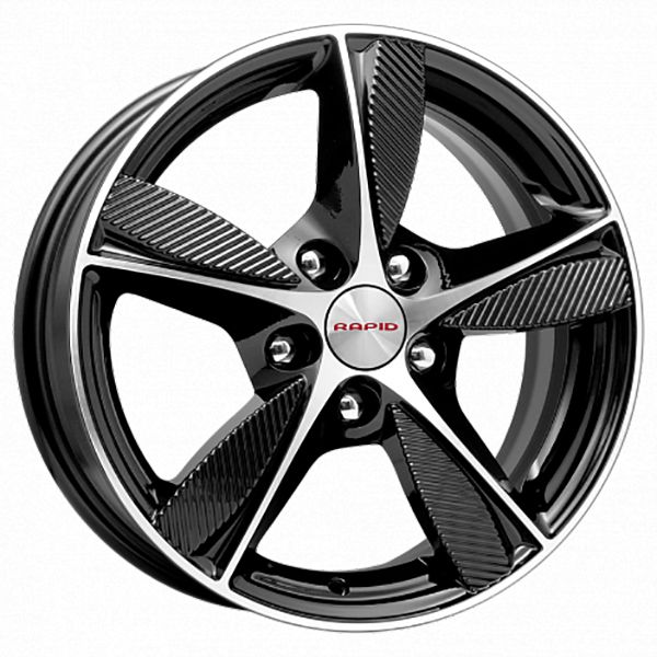 

R16 5X110 6,5J Et37 D65,1 K&K Kc679 Кинезис Алмаз Черный K&K арт. 64286