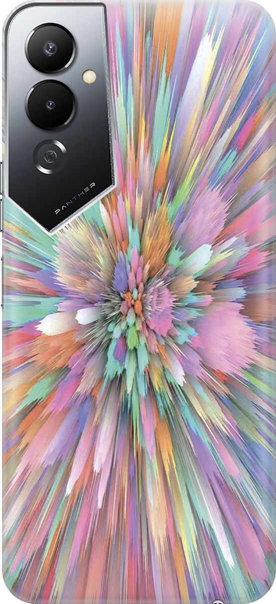 Силиконовый чехол на Tecno Pova 4 с принтом 