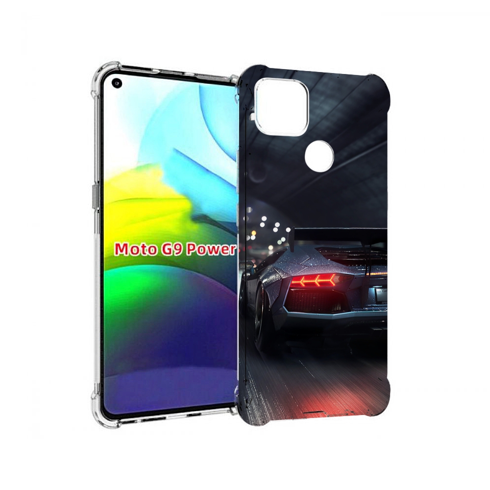 

Чехол MyPads Ламба мужской для Motorola Moto G9 Power, Прозрачный, Tocco