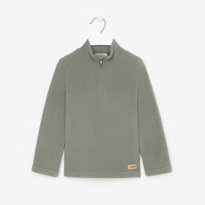 

Джемпер детский MINAKU, оливковый, 158, MINAKU: Fleece Soft