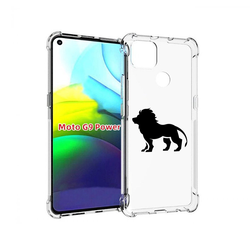 

Чехол MyPads Лев для Motorola Moto G9 Power, Прозрачный, Tocco