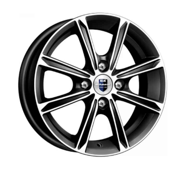 

R14 4X100 5J Et43 D60,1 K&K Флэш (Кс697m) Алмаз черный K&K арт. r75293, Серебристый