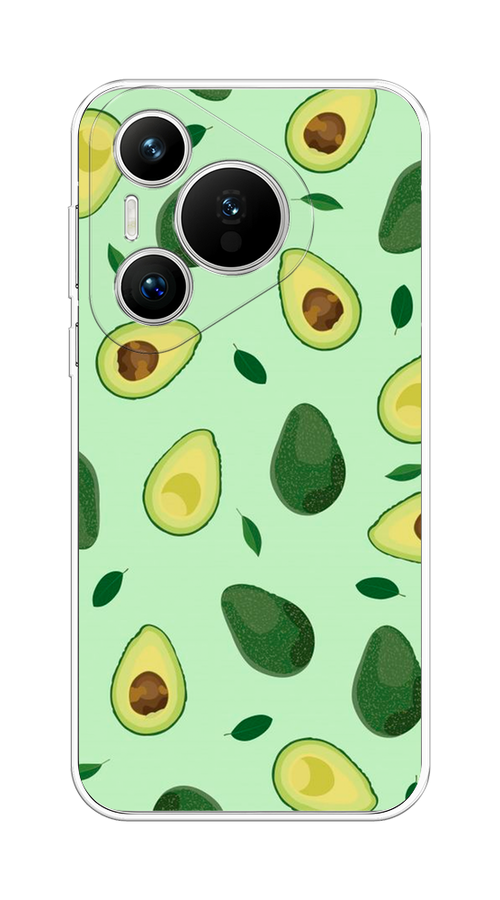 

Чехол на Huawei Pura 70 "Blue avocado", Коричневый;зеленый, 6124050-1