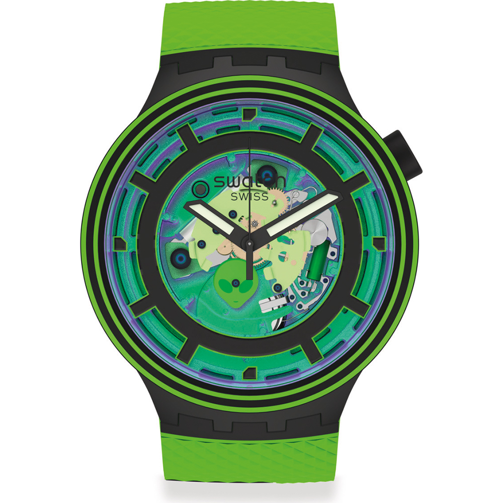 Наручные часы Swatch SB01B125 come in peace