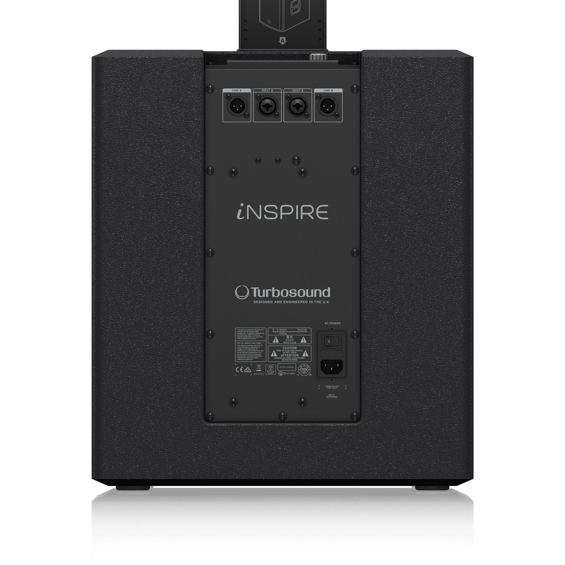 

Активная акустическая система Turbosound iNSPIRE iP2000 V2, iNSPIRE iP2000 V2