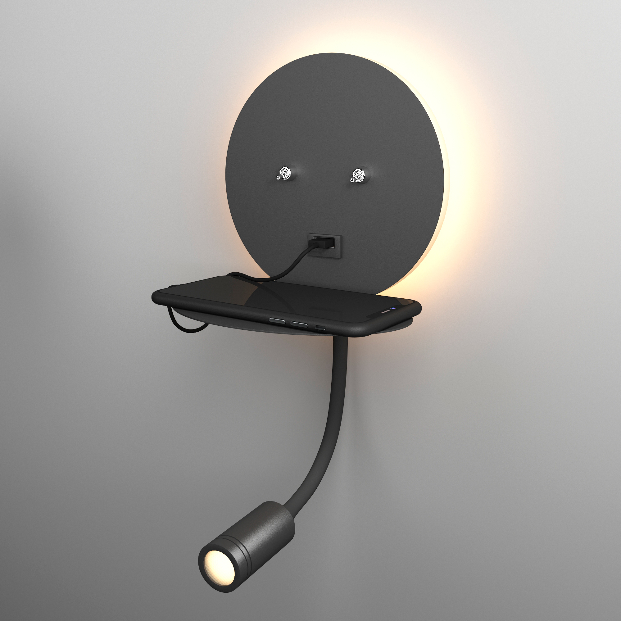 

Интерьерная подсветка Elektrostandard Lungo LED чёрный (MRL LED 1017)