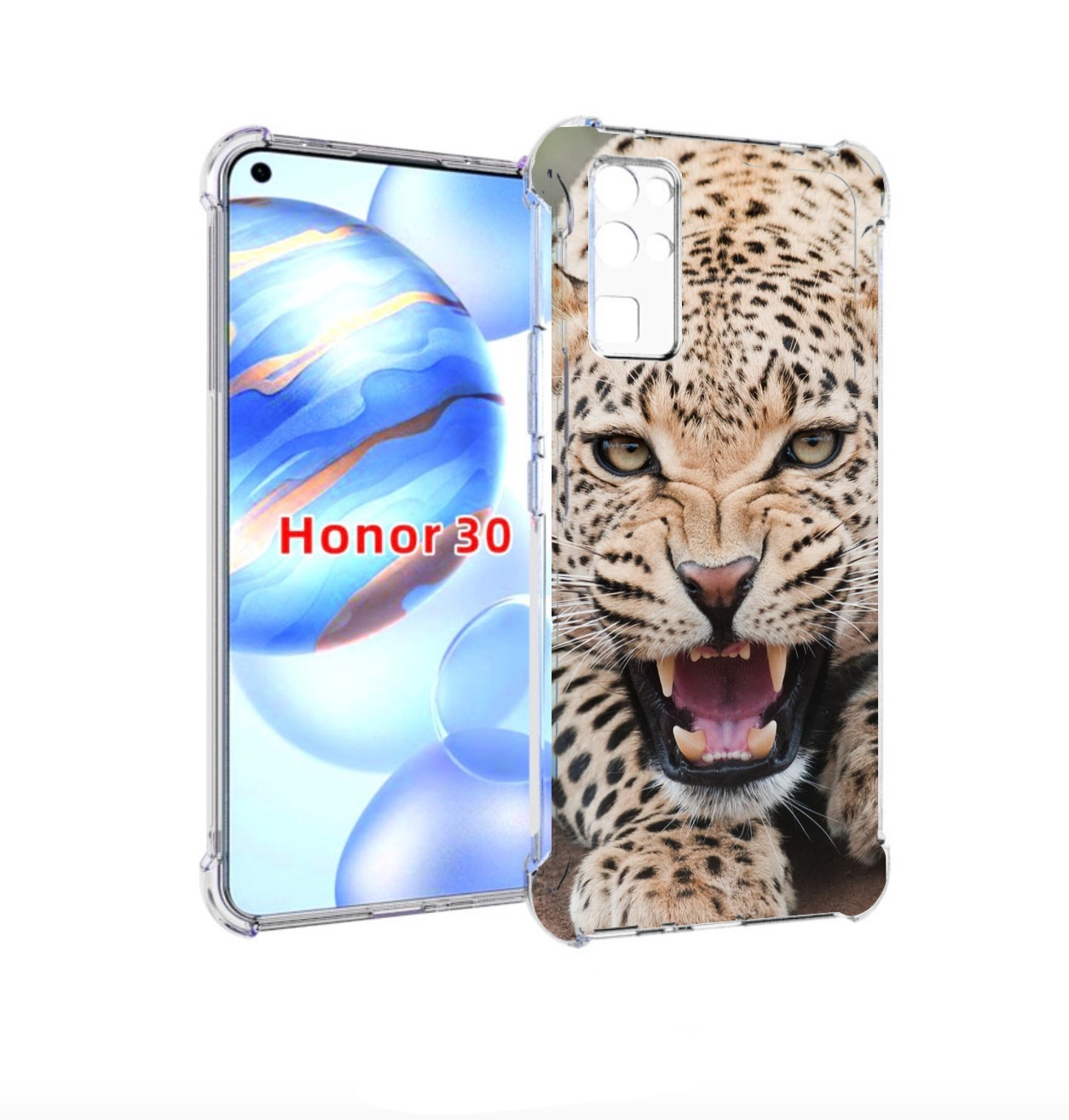 

Чехол бампер MyPads Гепард-красивый мужской для Honor 30 (BMH-AN, Прозрачный, Tocco