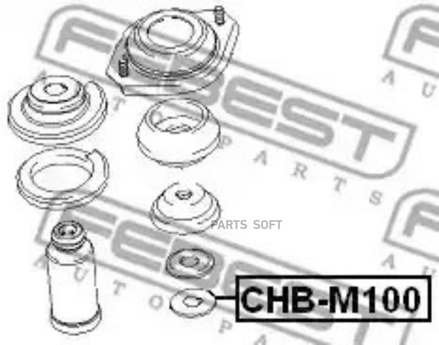 

FEBECT CHB-M100 Подшипник опоры переднего амортизатора