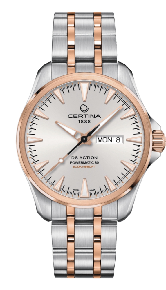 

Часы наручные мужские CERTINA DS Action Day-Date Powermatic 80, DS Action Day-Date Powermatic 80