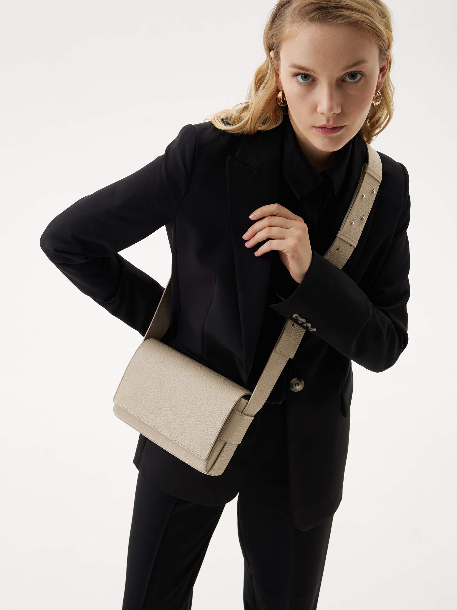 

Сумка кросс-боди женская Afina 671 сахара, Бежевый, 671