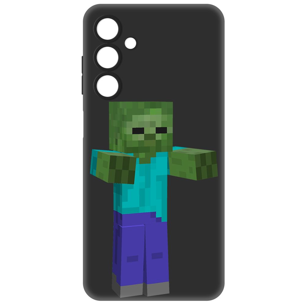 

Чехол-накладка Krutoff Soft Case Minecraft-Гигант для Samsung Galaxy A25 5G (A256) черный