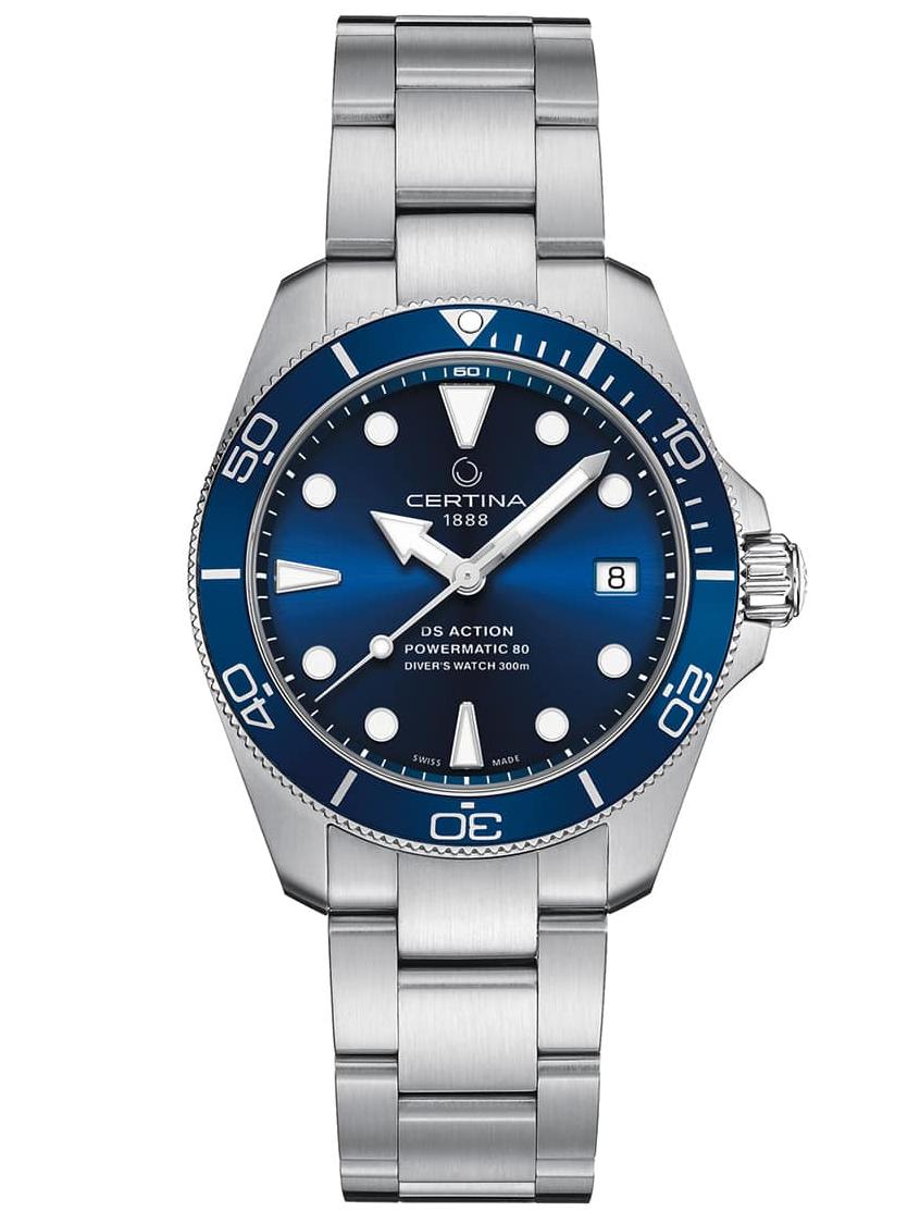 фото Часы наручные мужские certina ds action diver