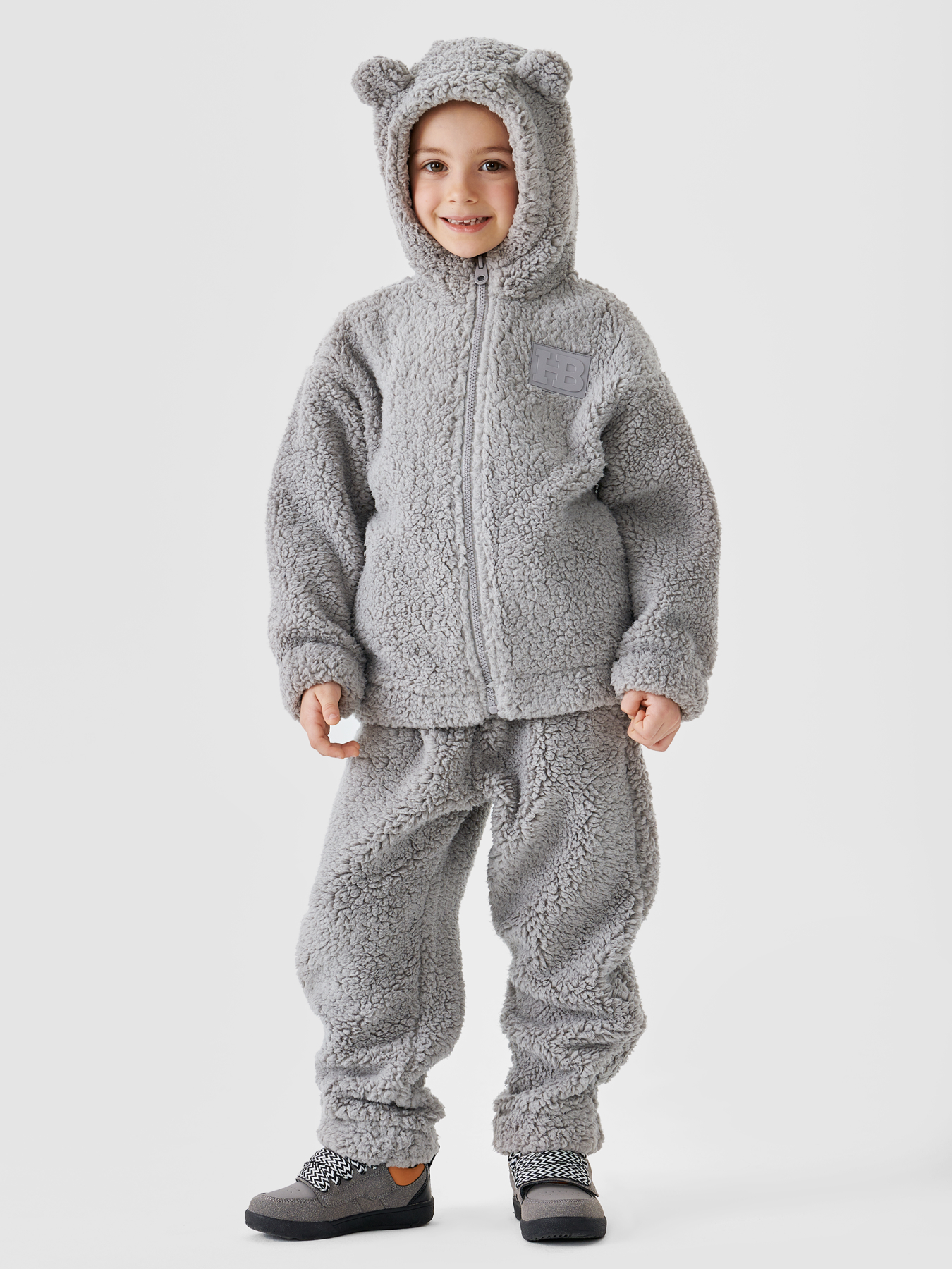 Комплект верхней одежды детский Happy Baby 89088, grey, 92