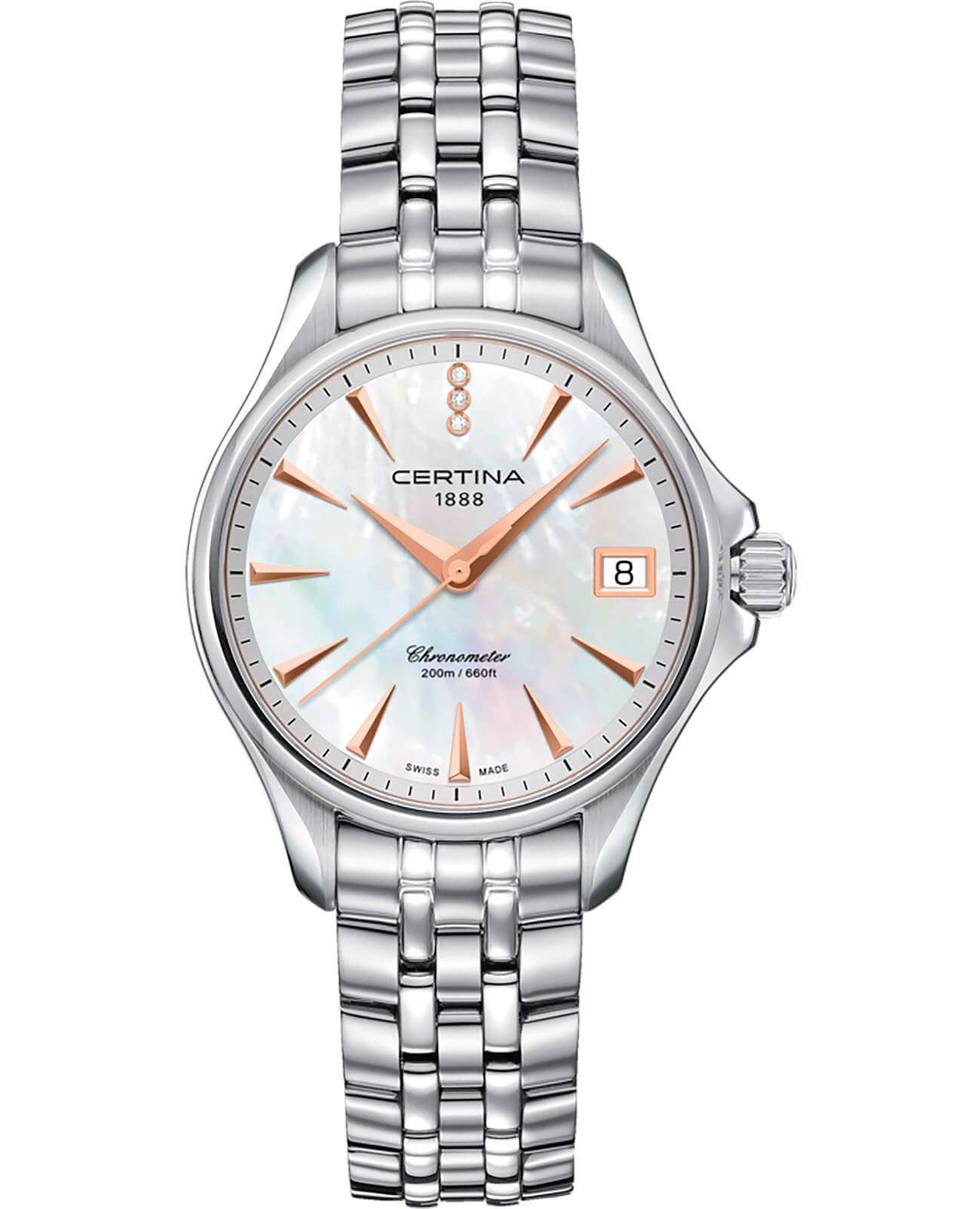 

Часы наручные женские CERTINA DS Action Lady Diamonds, DS Action Lady Diamonds
