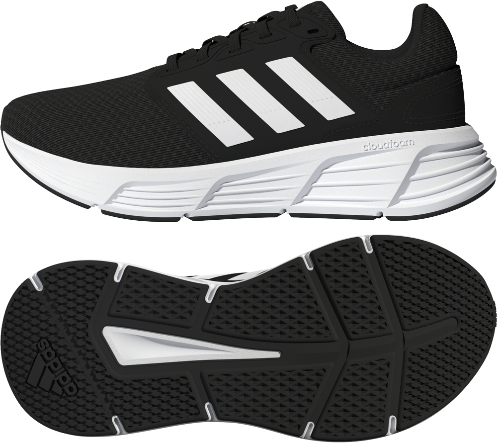 

Кроссовки женские Adidas GALAXY 6 черные 8.5 UK, Черный, GALAXY 6