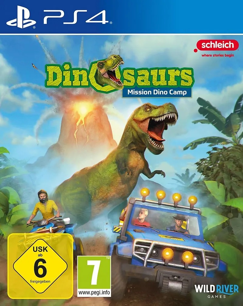 

Игра Dinosaurs: Mission Dino Camp (PlayStation 4, полностью на иностранном языке), Dinosaurs: Mission Dino Camp